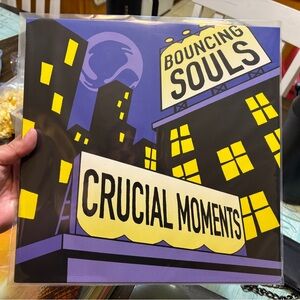 The Bouncing Souls Crucial Moments EP - Vinyl Like New, Cover Has Signs of Wear